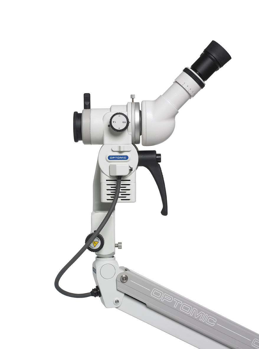 OP-C2L-colposcopio-Cabezal con binocular inclinado