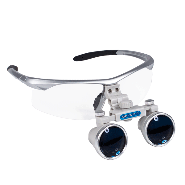 gafas lupa fabricadas por OPTOMIC